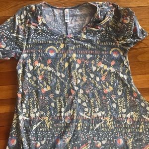 LuLaRoe Perfect Tee Shirt Large